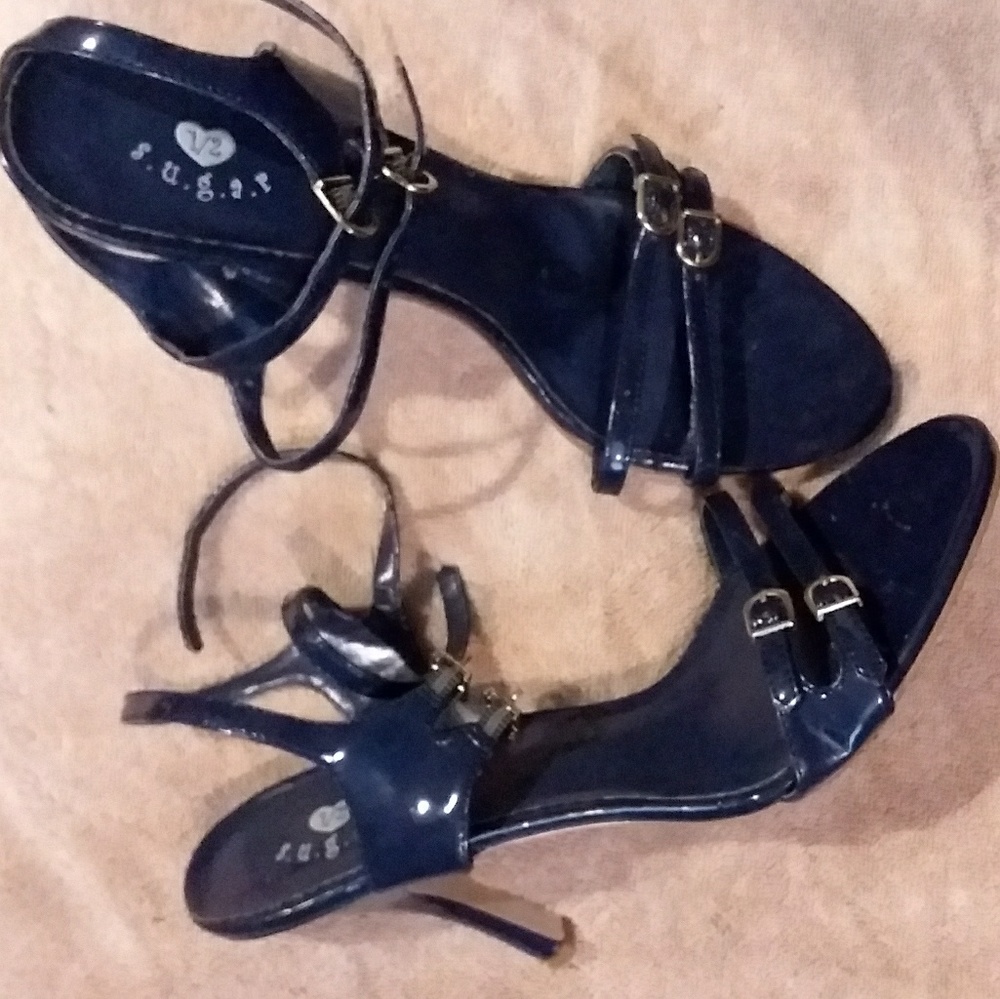 Navy Sandals